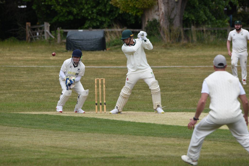 A picture of me batting during a cricket match in 2025.
Credit: Peter Worth